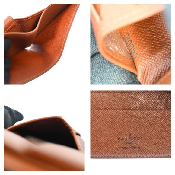 Authentic LOUIS VUITTON Monogram Marco Leather Wallet bsj238-121125 - Picture 16 of 16